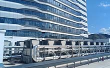 醫院空氣能熱泵熱水系統，建設綠色環保家園