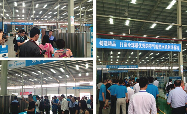 揭秘美的生產空氣能流水線：全自動化全球最先進設備