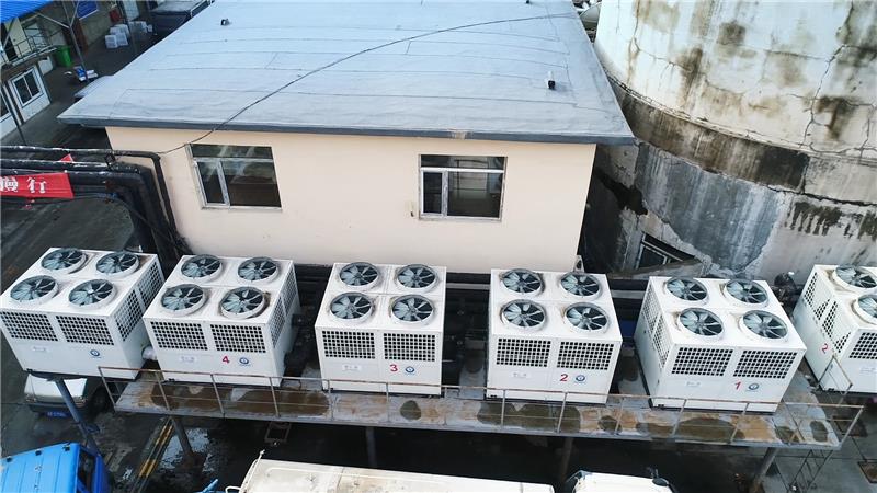 水產(chǎn)養(yǎng)殖選紐恩泰空氣能熱泵,一機(jī)兩用,冷熱水雙供