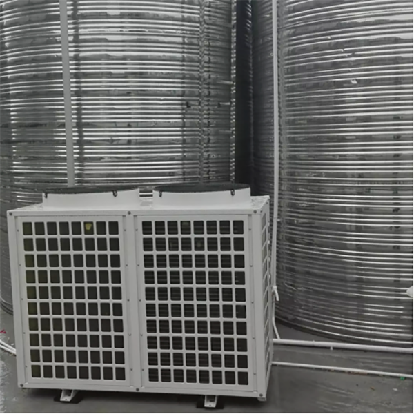 中國建筑工地空氣能熱水工程
