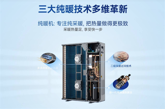 紐恩泰N+淳熱變頻純暖機入選《中國制冷學會節(jié)能降碳與環(huán)保產(chǎn)品（技術）目錄》